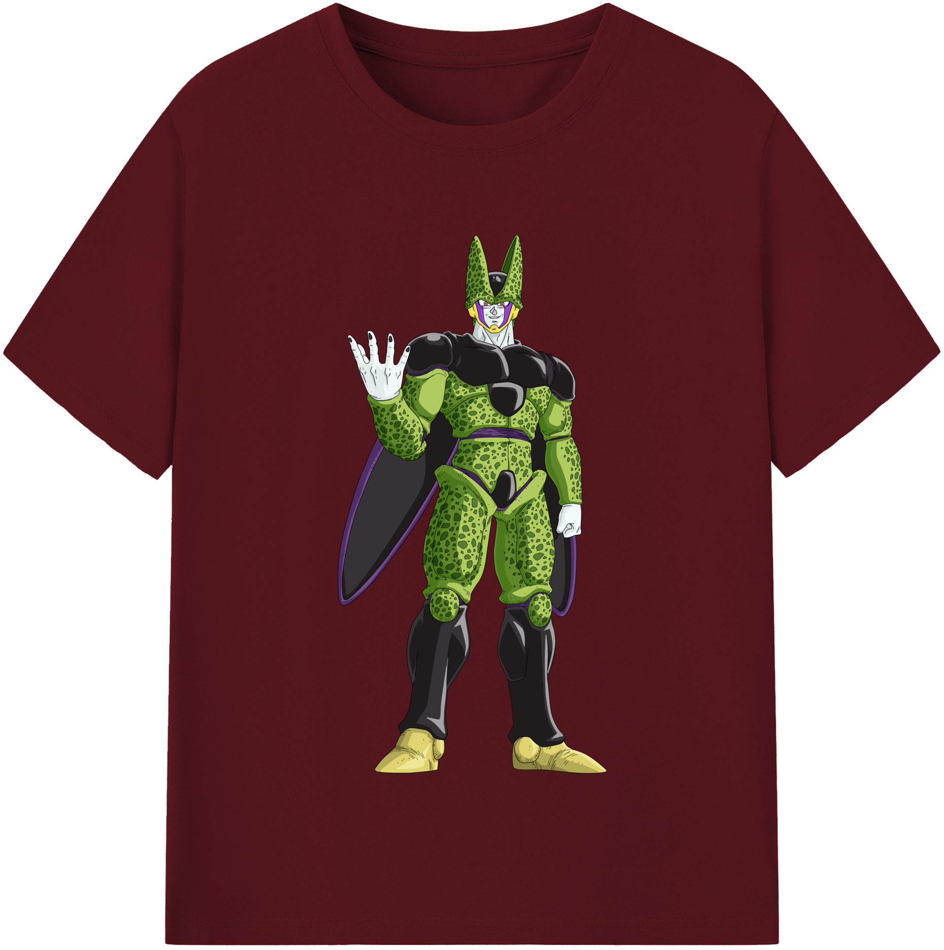 （画像用） ドラゴンボール セル DRAGON BALL Cell 綿100％半袖Tシャツ（フロントプリント）